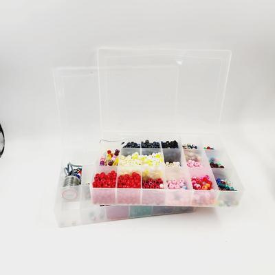 LARGE BEAD BUNDLE W/ STORAGE CONTAINERS