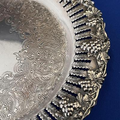 EXQUISITE SILVER PLATE DISH SHEFFIELD