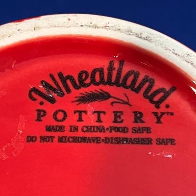 RINGED DESIGN PITCHER WHEATLAND POTT.