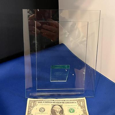 MILANO ALL GLASS PICTURE/PHOTO FRAME