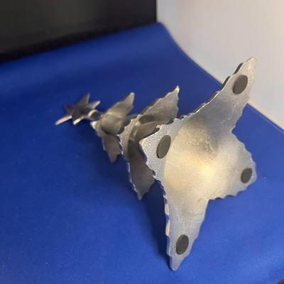 CAST ALUMINUM CHRISTMAS TREE