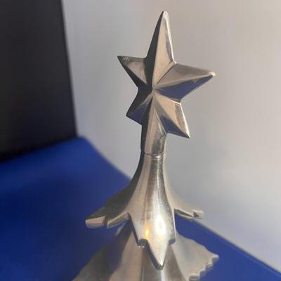 CAST ALUMINUM CHRISTMAS TREE