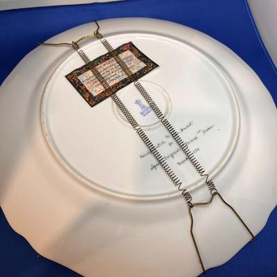 KAISER BLUE BIRDS OVERSIZE PLATE â€“ PLATTER