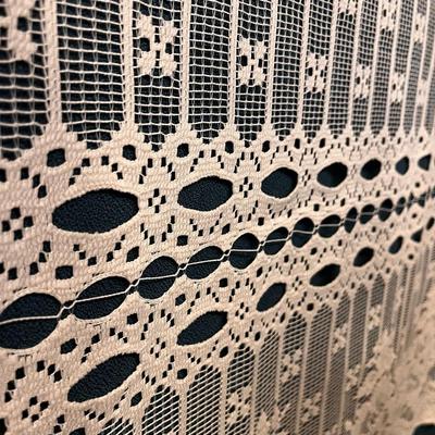 ELEGANT ECRU 48â€ WIDE MACHINE LACE 4 YDS.