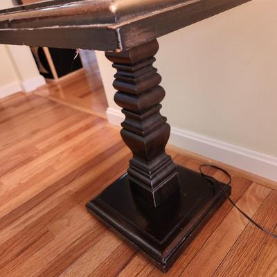 Solid Wood Table Floor Lamp