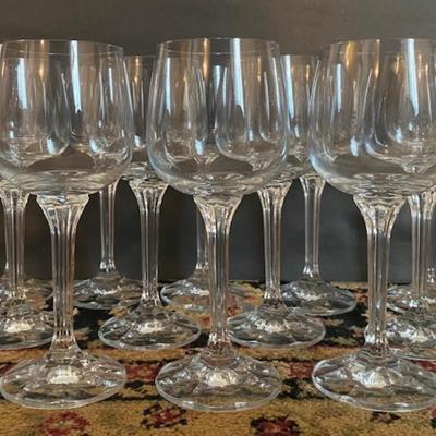 Lot of Stemware (Wine glasses and Aquavit aperitif glasses)