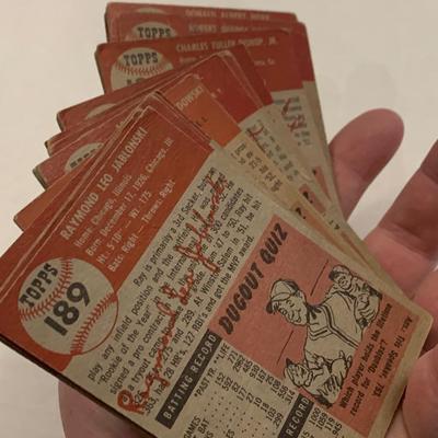 45 Card Lot - 1953 Topps Baseball Cards - Lot 808