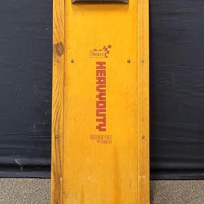 Vintage Sears Heavy Duty Creeper