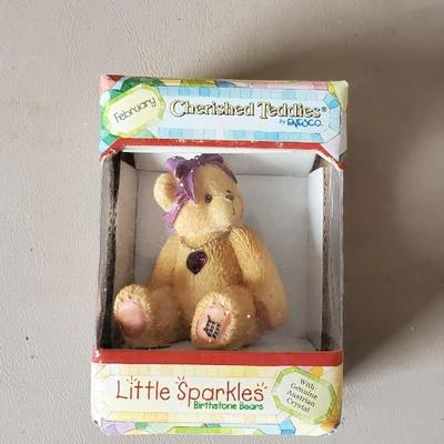This collection features the February birthstone bear