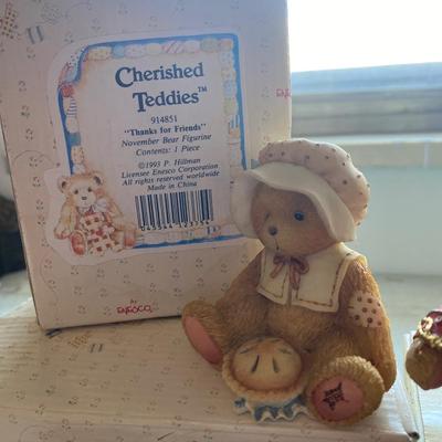 Collection of 4 cherished teddies