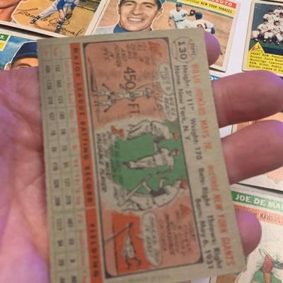 1956 Topps Baseball Card Lot - 89 Cards Includes 2 Mays Hodges Lot 809