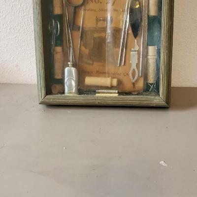 Antique sewing kit