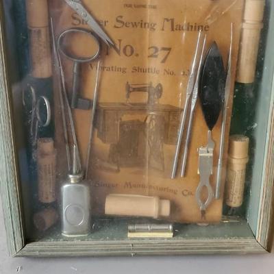 Antique sewing kit