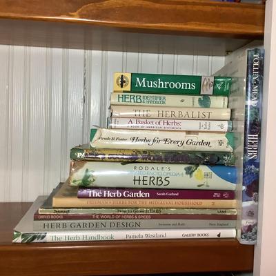 659 Lot of Herbs and Mushroom Books