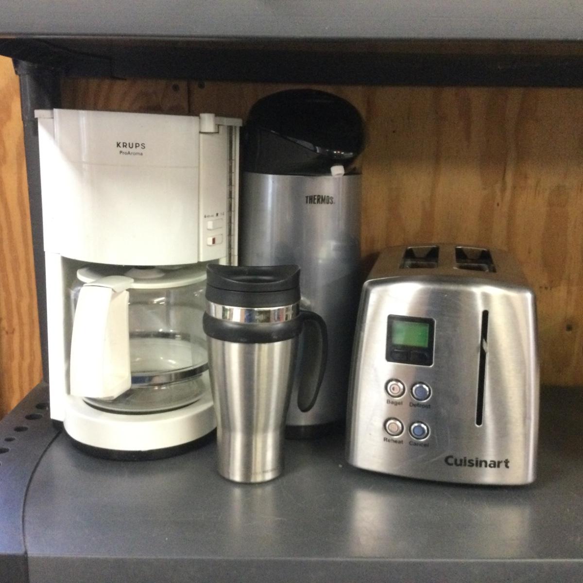 675 Coffee Krups , Cuisinart Toaster Lot