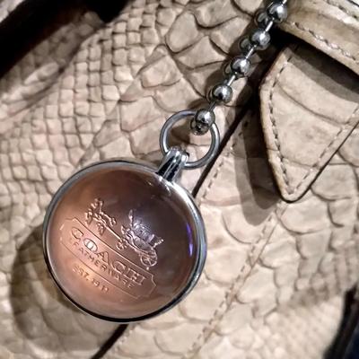 Coach Sydney Exotic Shoulder Flap Bag