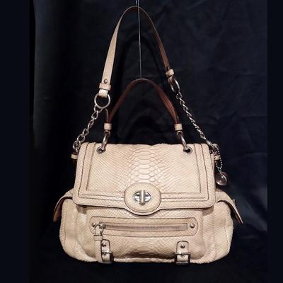 Coach Sydney Exotic Shoulder Flap Bag