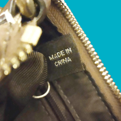 Coach Signature Stripe Shoulder Bag