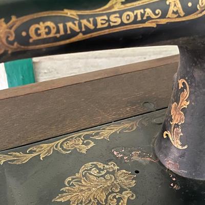 Antique Treadle Sewing Machine.