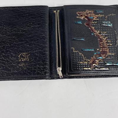Vintage Elephant Skin Wallet