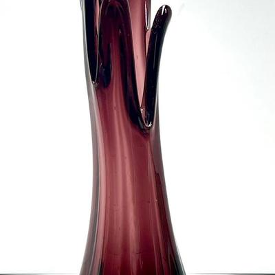 Vintage amethyst vase