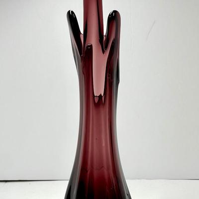 Vintage amethyst vase