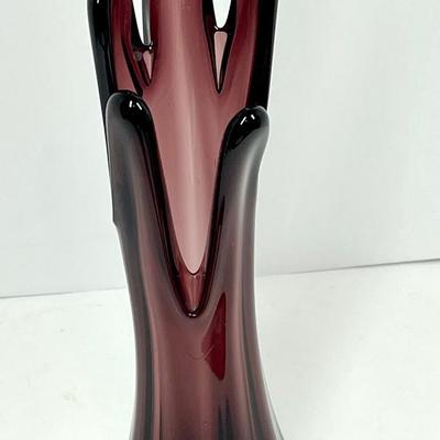Vintage amethyst vase