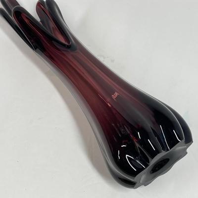 Vintage amethyst vase