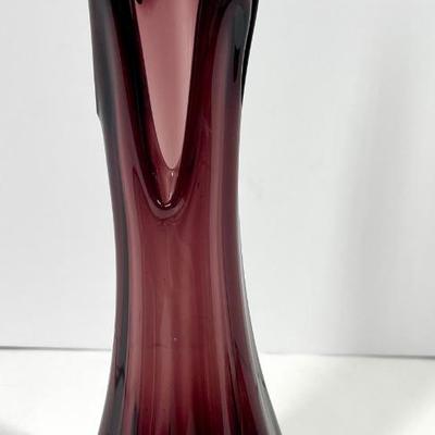 Vintage amethyst vase
