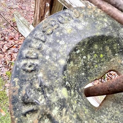 Antique Waynes Work Pitcher Pump