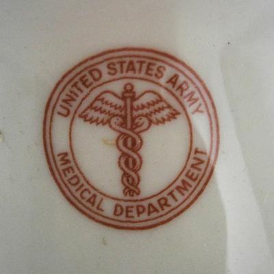 US Army Medical Department Porcelain Creamer