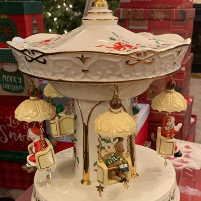 Lenox Christmas carnival swing