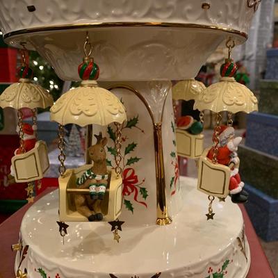 Lenox Christmas carnival swing