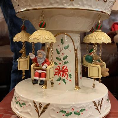 Lenox Christmas carnival swing