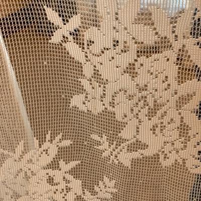 Lace curtain panels