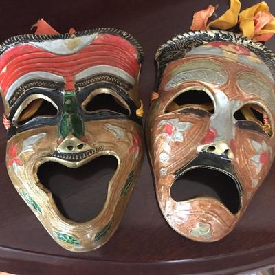 DECORATIVE METAL MASKS