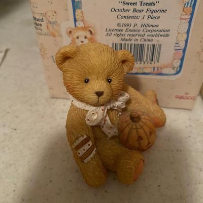 Set of 4 cherished teddies