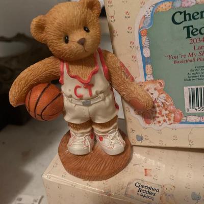 Set of 4 cherished teddies