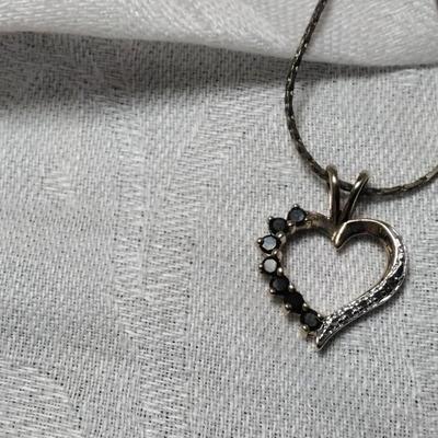 Stunning Ross Simons Sapphire and Diamond 30" Gold Vermeil Necklace