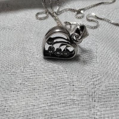 Unique Marcasite 16" 925 Necklace