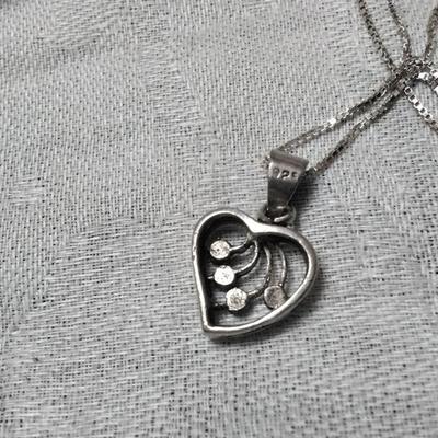Unique Marcasite 16" 925 Necklace