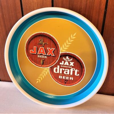 Lot #8 Vintage JAX Serving Tray in GREAT condition