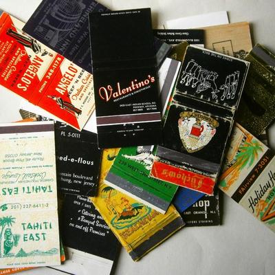 Lot of Vintage Advertising Matchbook Covers