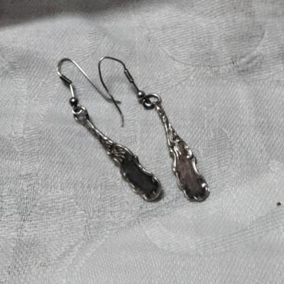 Unique Beautiful Vintage 925 Earrings