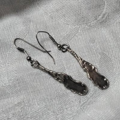 Unique Beautiful Vintage 925 Earrings