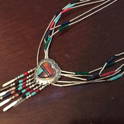 ZUNI STERLING NECKLACE