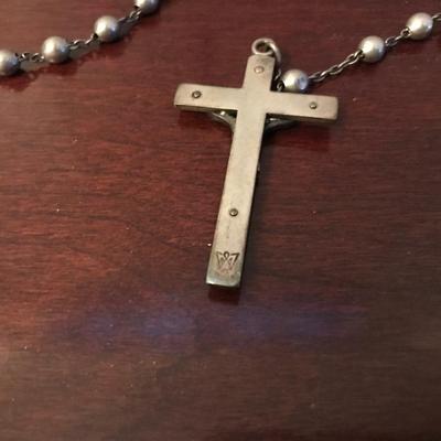 STERLING SILVER ROSARY