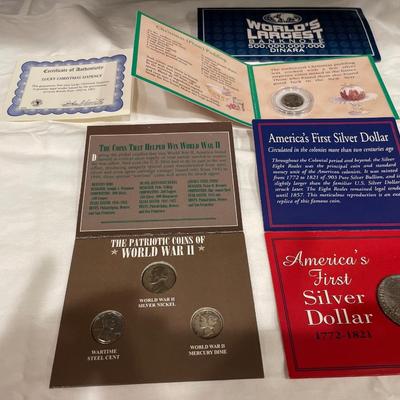 Americaâ€™s First Silver Dollar, Patriotic Coins Of WWII