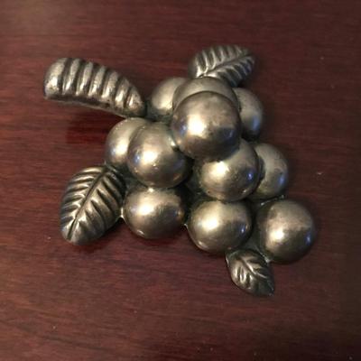 STERLING SILVER BROOCH