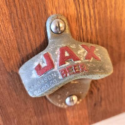 Lot #22 Vintage JAX Beer Metal Bottle Opener